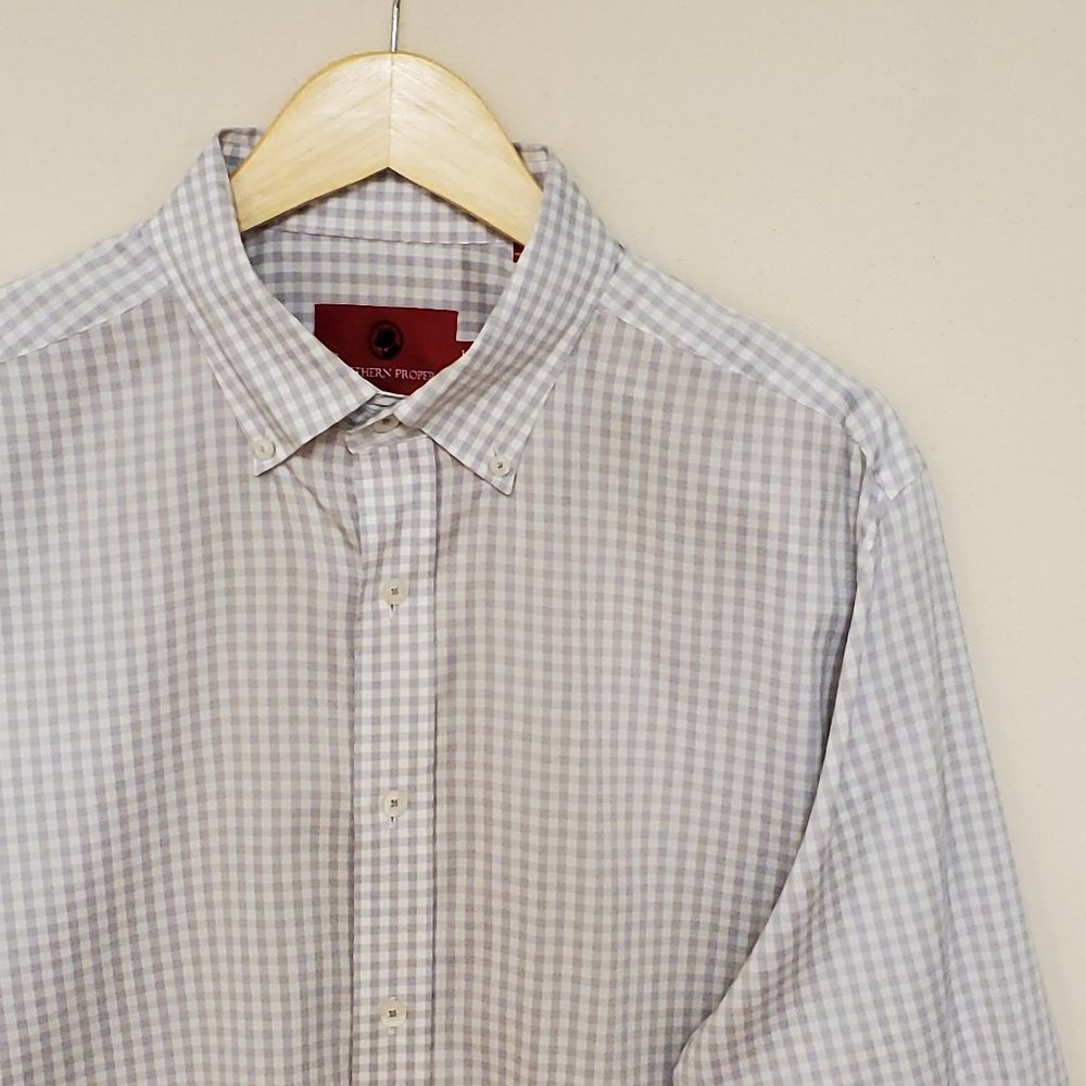 Southern Proper Tailored Fit Button Down L